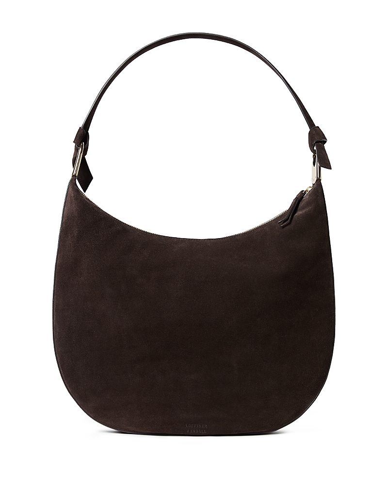 Loeffler Randall Morgan Leather Hobo Bag In Brown
