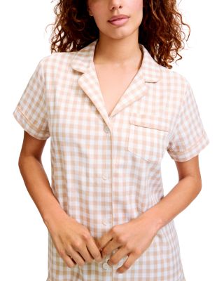 Gingham Pajama Set