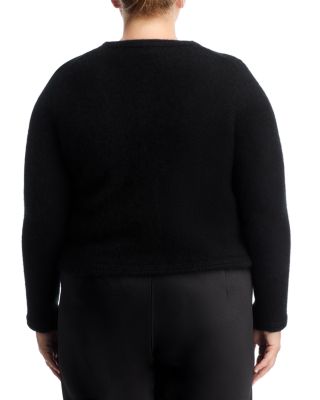 100% Cashmere Chevron Trim Cardigan - Exclusive