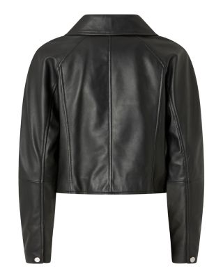 Cicciolo Leather Moto Jacket