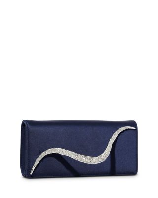 Crystal Curve Side Handle Clutch