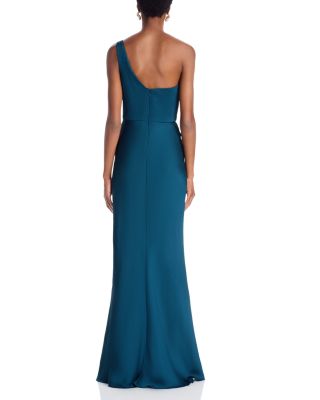 Draped One Shoulder Dress
