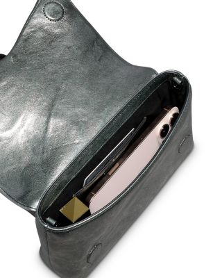 Ruched Crystal Crossbody