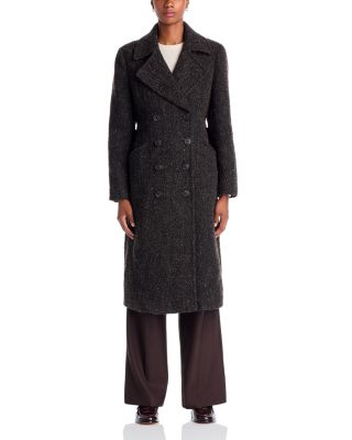 Belted Tweed Coat