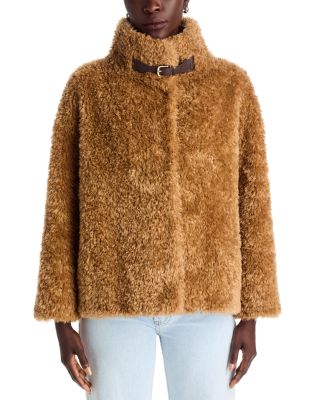 Curly Faux Fur Jacket