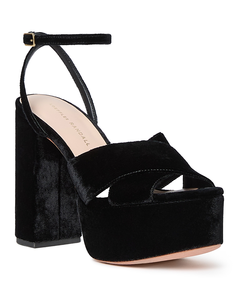 Loeffler Randall Women's Loretta Platform Sandals In Black