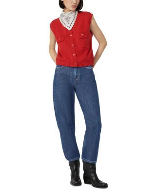 Caprara Knitted Waistcoat Top