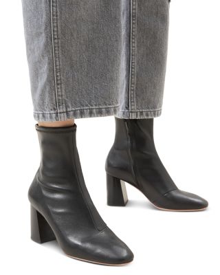 Woman&#39;s Elise Block Heel Booties