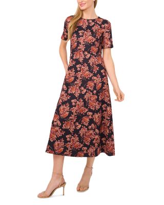 Marena Short Sleeve Midi Dress