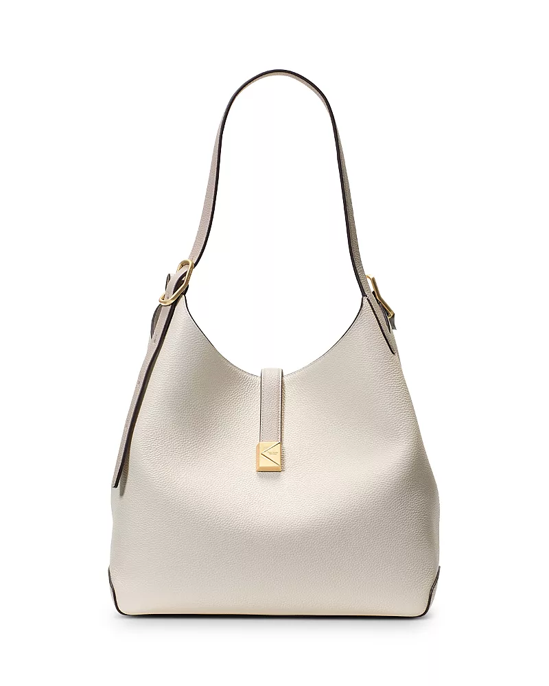 kate spade new york Deco Color Blocked Pebbled Leather Medium Shoulder Bag