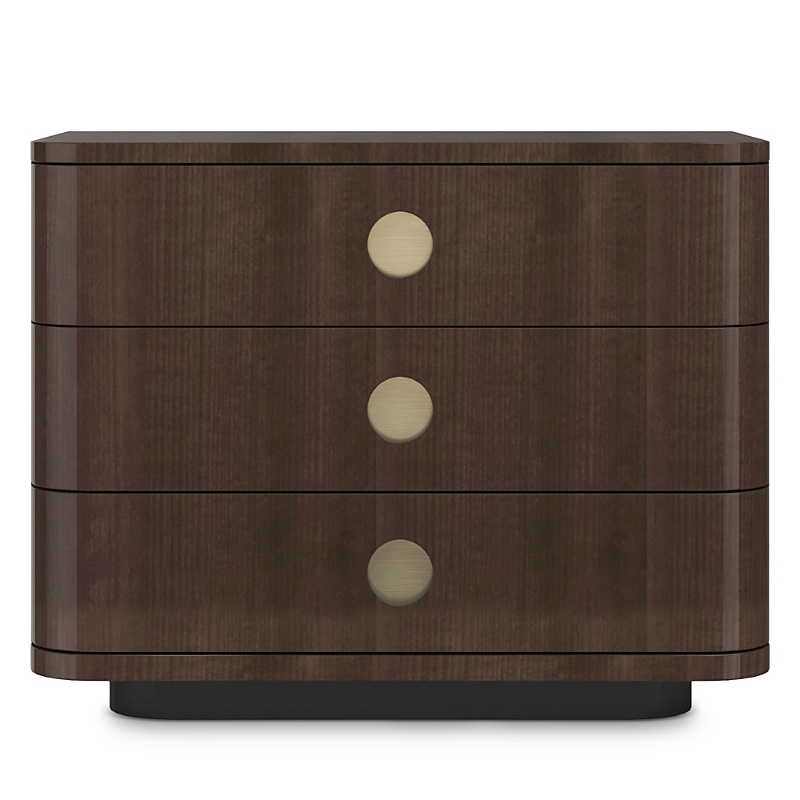 Caracole Bachelor Large Nightstand In Brown