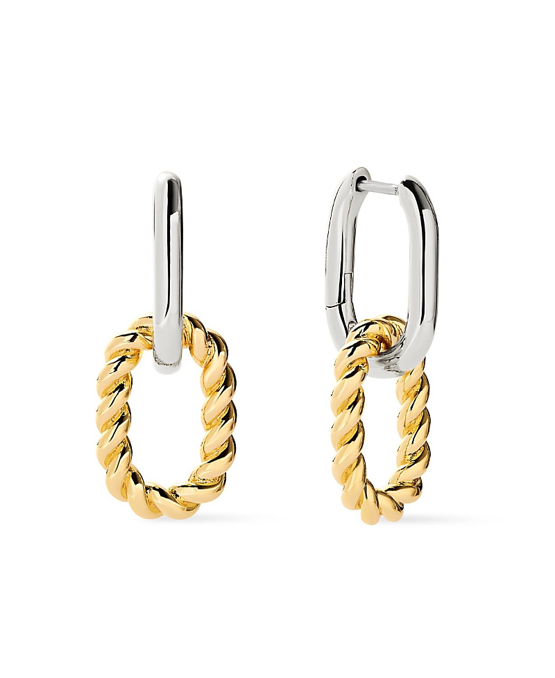 Ana Luisa Ash Double Mini Gold Drop Earrings · OS