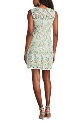  Pyla 3D Floral Embroidered Mini Dress