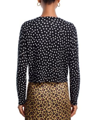 Leopard Spots Cashmere Cardigan - Exclusive