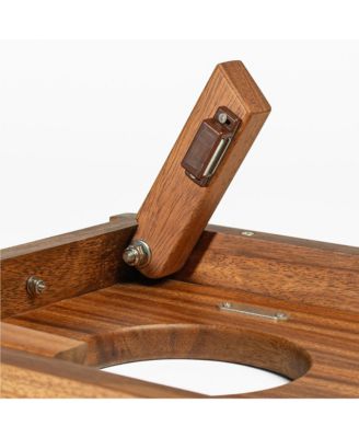 1ft x 2ft River Epoxy Resin with Live Edge Acacia Pathfinder ART Cornhole Board Sets