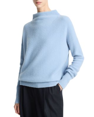 Boiled Cashmere Funnel Neck Sweater