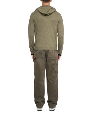Clash We Double Cuff Wool Hoodie