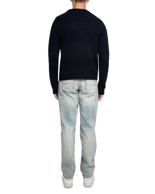 Spike LC Stripes Wool Blend Sweater