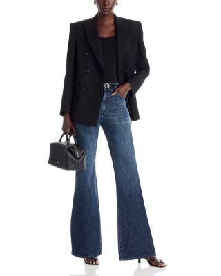 Rosie High Rise Flare Jeans in Indigo