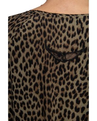 Rinas Soft Leopard Print Dress