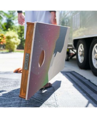 2ft x 4ft Mahogany Pathfinder Cornhole Boards