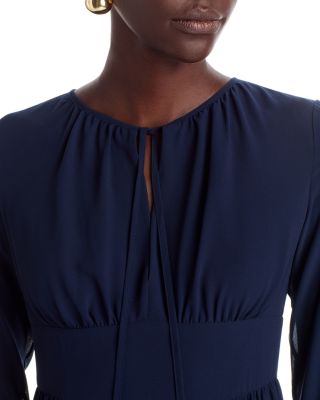 Ruffle Sleeve Mini Dress