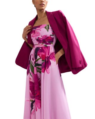 Cassia Ruched Bodice Dress