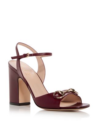 Women&#39;s Horsebit Block Heel Sandals 