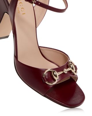 Women&#39;s Horsebit Block Heel Sandals 