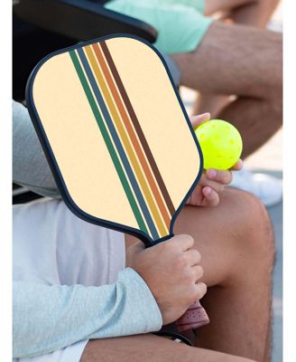 16mm Retro Stripes Pickleball Paddle