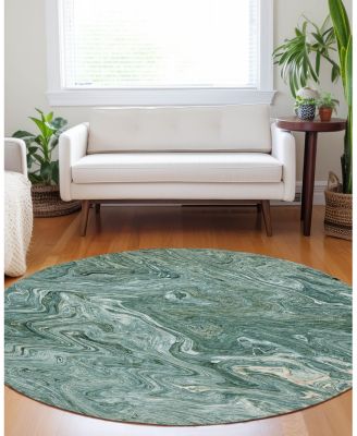 Dalyn Ravenna Washable RN8 Round Area Rug, 8' x 8'