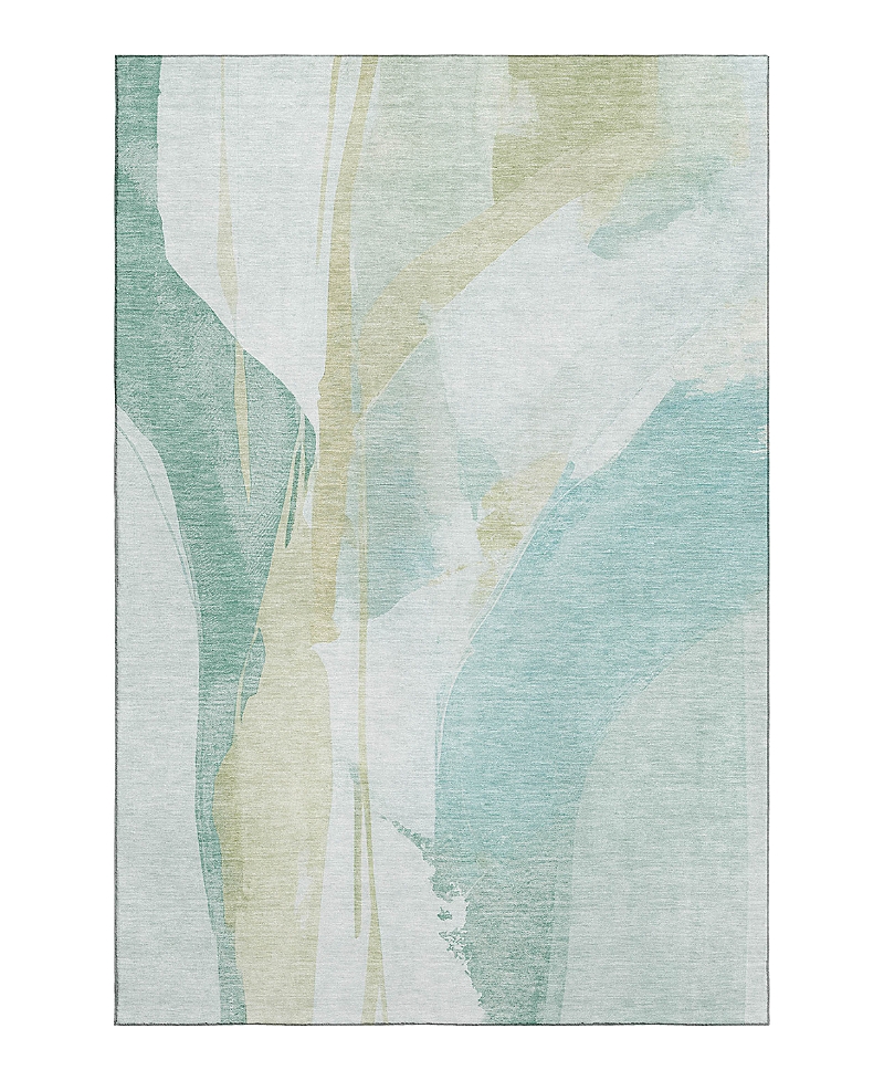 Dalyn Rug Company Dalyn Ravenna Washable Rn7 Area Rug, 9' X 12' In Blue