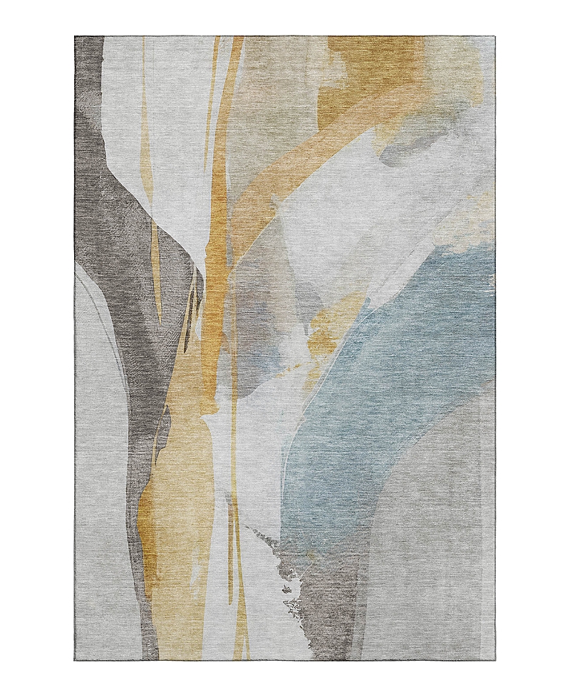 Dalyn Rug Company Dalyn Ravenna Washable Rn7 Area Rug, 10' X 14' In Gold