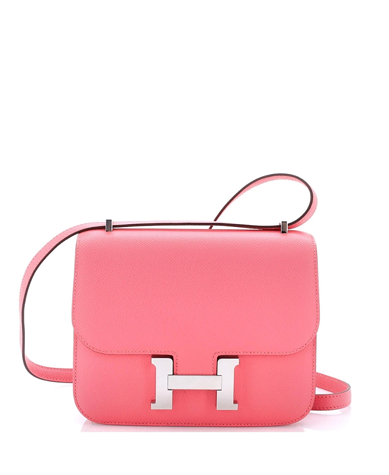 Pre-owned Pre-owned Hermes Hermes 18 Constance Nm Bag Epsom In Pink