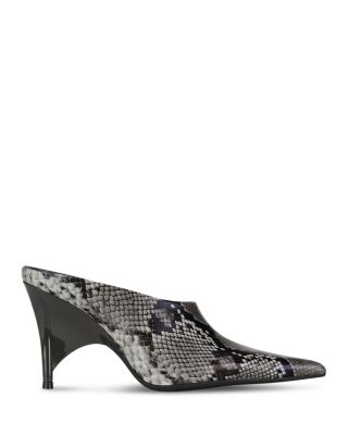 Women's Vader Pointed Toe High Heel Mules  