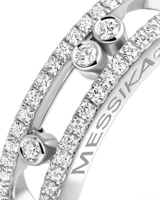 Diamond Baby Move Pav&eacute; Ring in 18K Gold, 0.23 tcw