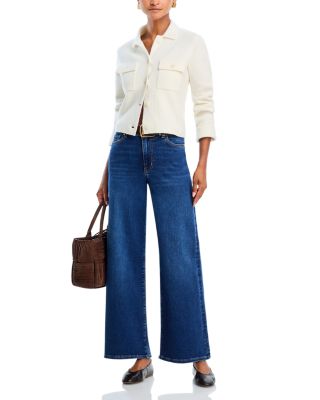 Le Slim Palazzo High Rise Jeans in Rinse