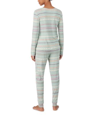 Long Sleeve Crewneck Jogger Pants Pajama Set