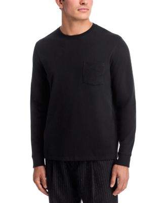 Long Sleeve Crewneck Pocket Tee