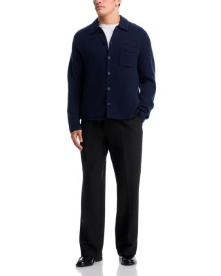 Contour Hem Long Sleeve Sweater Shirt