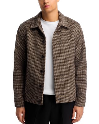 Houndstooth Bomber Jacket