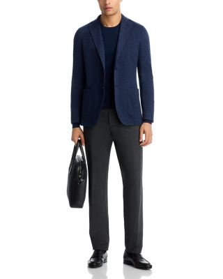 Micro Houndstooth Jersey Slim Fit K-Jacket