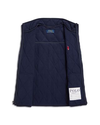 Boys' Fleece Lined Quilted Vest - Big Kid