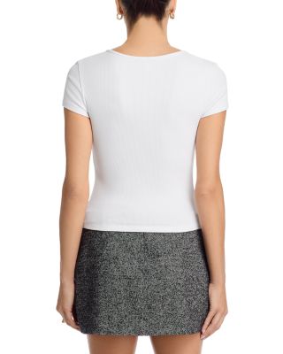 Brynlee Short Sleeve Scoop Neck Tee