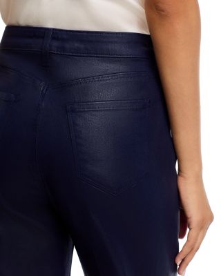 Clayton High Rise Wide Leg Jeans in Deep Midnight