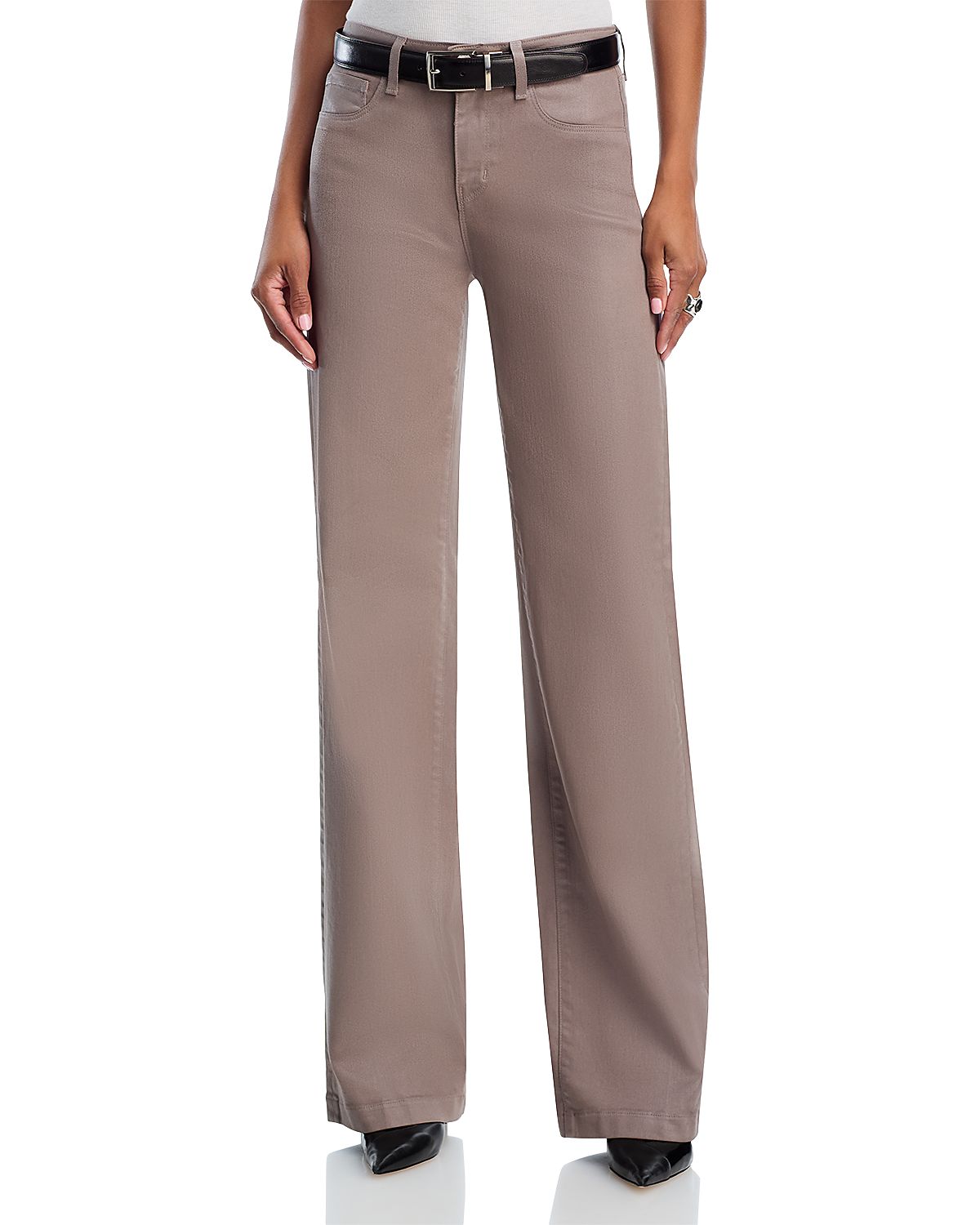 L'Agence Clayton High Rise Wide Leg Jeans