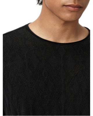 Brycen Broken Argyle Texture Sweater