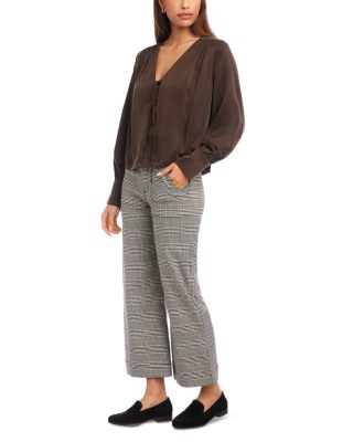 Kayla Tie Front Blouse