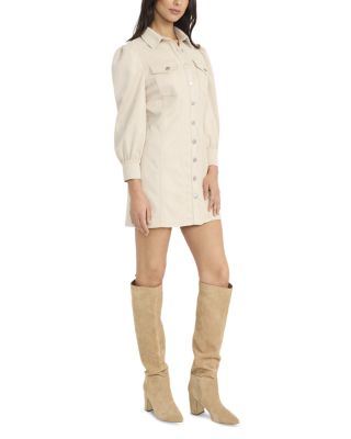 Button Front Shirt Dress