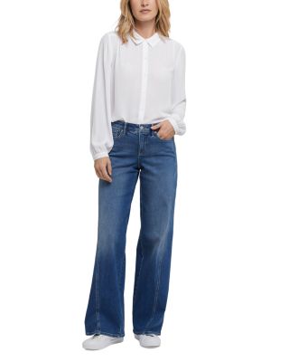 Teresa Wide Leg Jeans in Romantic Indigo